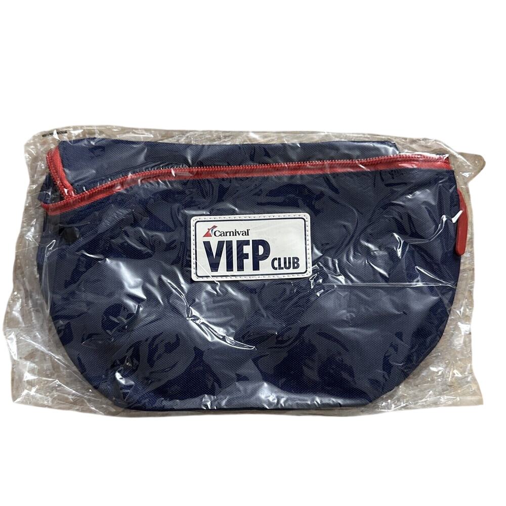 Carnival Cruise Line VIFP Club Blue Fanny Pack New